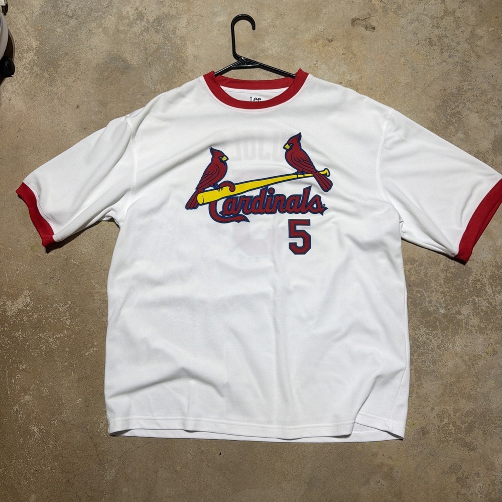 VTG Lee Sport St. Louis Cardinals STA Albert Pujols Size XL Jersey